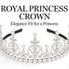 Dreamy Princess Crown Headband - Sparkly Hair Accessory for Kids' Parties