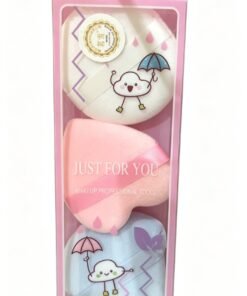 Cloud Series 3-Piece Makeup Puff Set