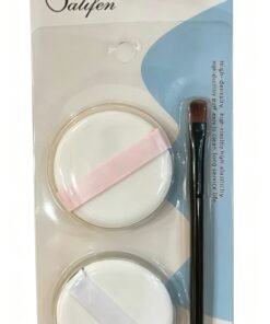 Cushion Powder Puff & Makeup Brush Set