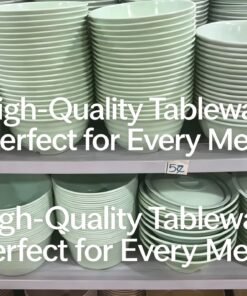 Light Green Melamine Bowls & Plates