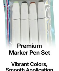 Xiao Maohai TOUCH LIT Alcohol-Based Marker Pen Set (4pcs)