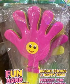 Smiley Face Hand Clapper Toy / Noisemaker for Parties & Events