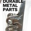SOLAR RAIN Mountain-Shaped Stainless Steel Bulldog Clips