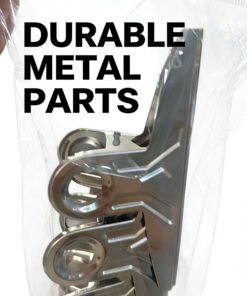 SOLAR RAIN Mountain-Shaped Stainless Steel Bulldog Clips