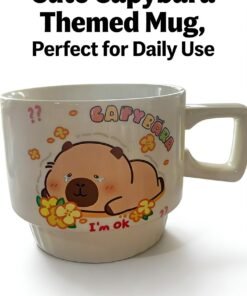 Cute Capybara Cartoon Ceramic Mug