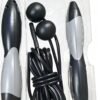 2-in-1 Cordless & Adjustable Jump Rope / Fitness Skipping Rope for Full-Body Workout