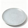 Light Gray Reactive Glaze Ceramic Plate-26cm