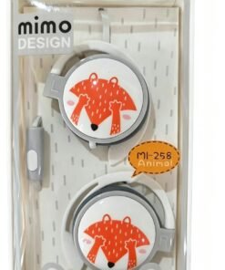 Fox-themed On-Ear Earphones