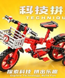 Winner 7064 Technique Bicycle Building Block Set