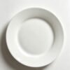 Classic Solid White Round Porcelain Plate -Extent24