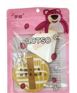 Lotso Bear Irregular Makeup Puff Set