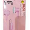 Pink Bass Earphones