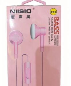 Pink Bass Earphones