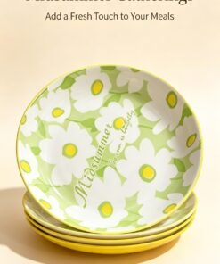 Midsummer Flower Plate-19.5cm