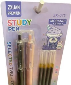 ZX Premium Morandi Exam Pen Set (2 Pens + 4 Refills)