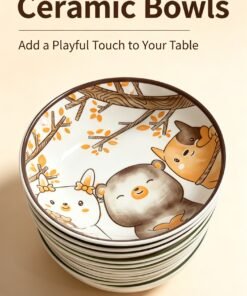 Forest Animal Family Plate -19.5cm