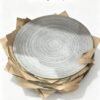 Gray Speckled Swirl Dinner Plate -26cm