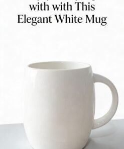 Pure White Belly Ceramic Mug