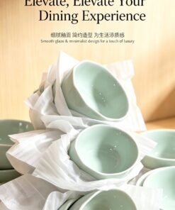 Elegant Celadon Bowls-19.5cm