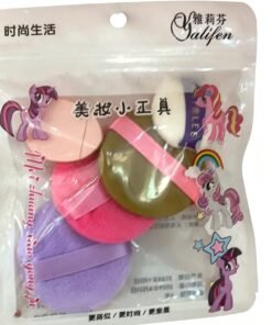 My Little Pony Cartoon Makeup Puff Set