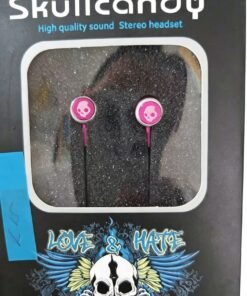 Skullcandy-Style Pink Earphones