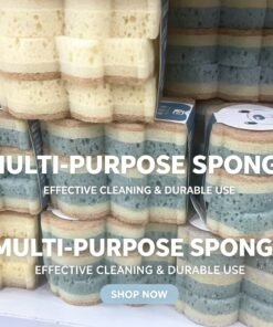 Multi-Layer Sandwich Cleaning Sponges