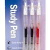 HAOPAI High-Capacity Exam Pens (3-Pack)