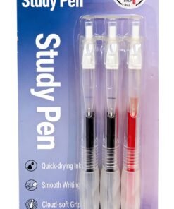HAOPAI High-Capacity Exam Pens (3-Pack)