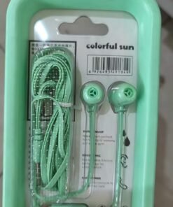 Green Crystal-style Earphones