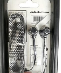 Black Crystal-style Earphones