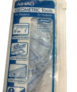 AIHAO LB00401 4-Piece Student Geometric Tool Set