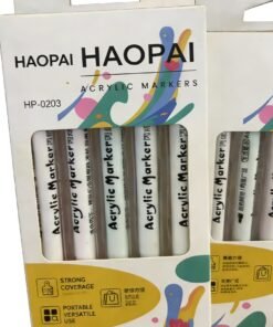 HAOPAI HP-0203 Acrylic Marker Pen Set (5pcs)