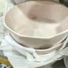 Pastel Octagonal Bowls19.5cm