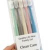 Jiewang ZH-104 5-Pack Adult Super Soft Toothbrush