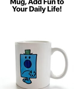 Cute Mr. Grumpy (Mr. Men) Cartoon Ceramic Coffee Mug