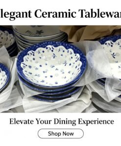Premium Ceramic Dinnerware Collection-16.5cm