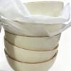 Creamy Ceramic Bowls with Gold Trim-14cm